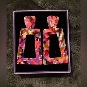 Color Street Vibrant Multicolor Earrings